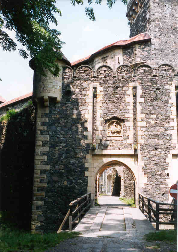 The fortress in Groditzberg